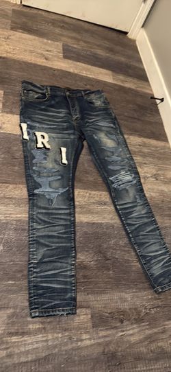 Amiri blue mens jeans