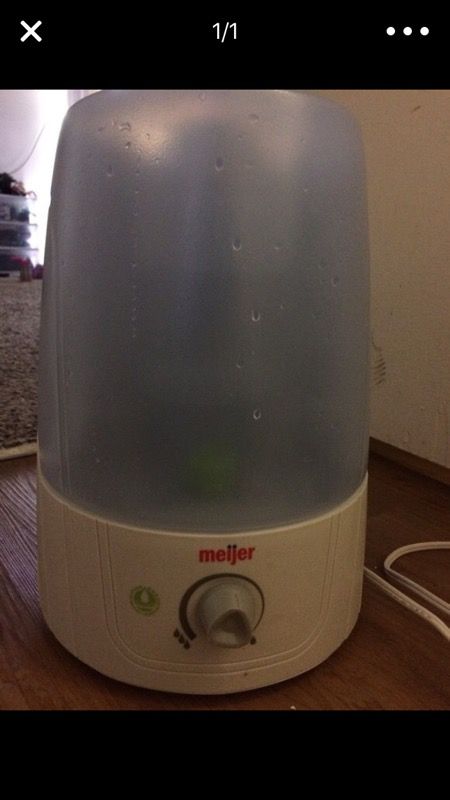 humidifier (Meijer cool mist)