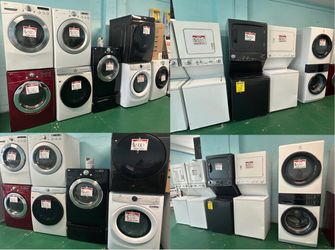 GREAT VARIETY OF FRONT LOAD ELECTRIC DRYERS & STACKABLE 24-27”