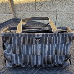 Harveys Disney Nightmare Before Christmas Black White Stripe Satchel Bag Purse