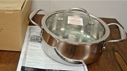 Casuela De 3.5 Qt Tri-ply 