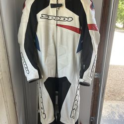 Spidi Motorcycle One Piece Leather Suit