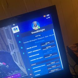 43 Inch Tv (no Remote But Buttons Work )