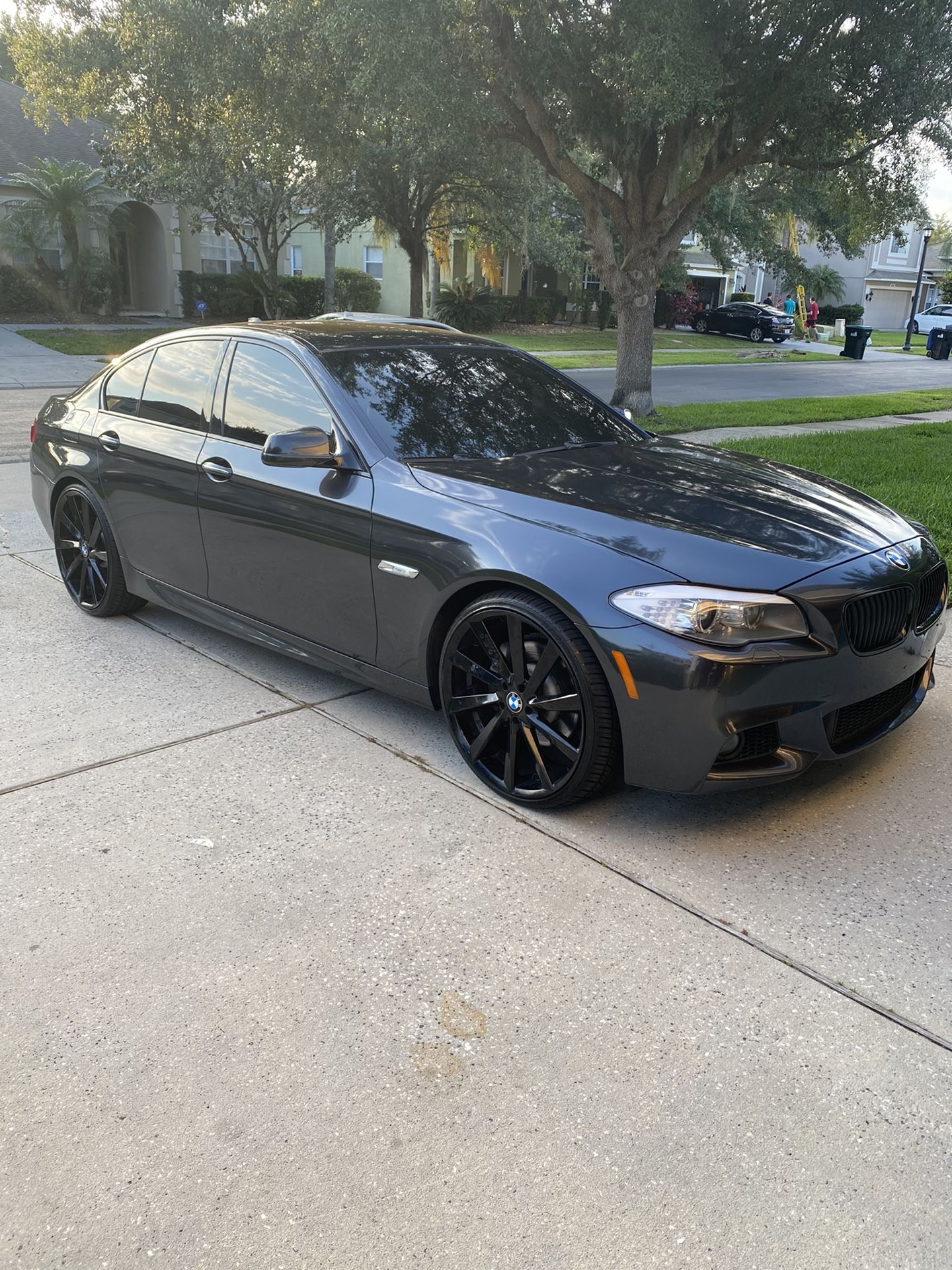 OEM BMW 5 Series Gloss Black Grill