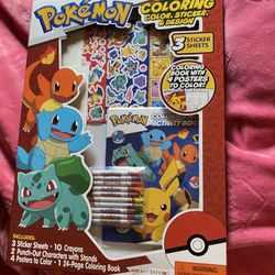 Pokemon Art activity Set