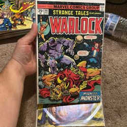 Strange Tales Featuring Warlock Number 181 Silver Age