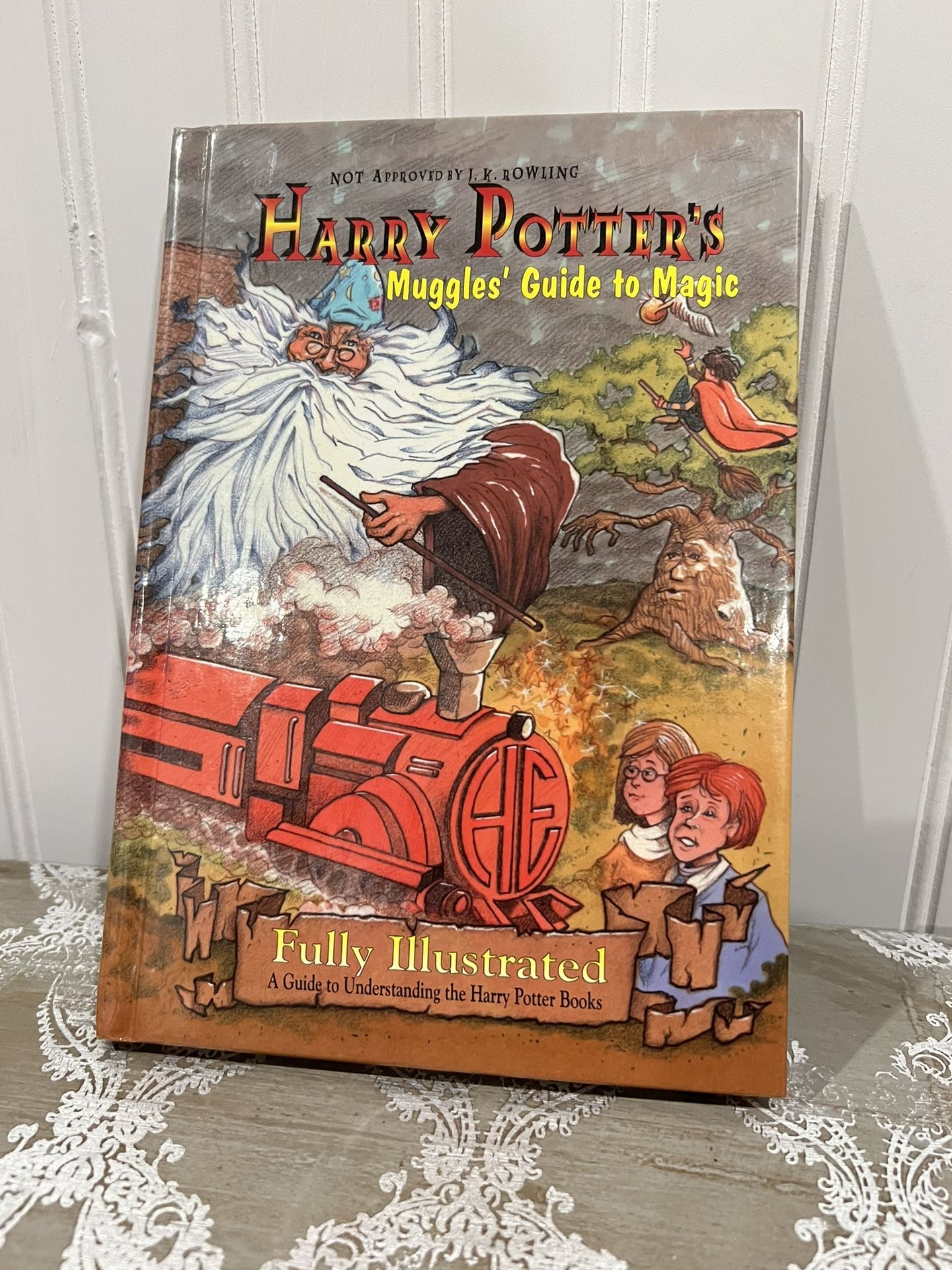 Harry Potter's Muggles' Guide to Magic unauthorized hardcover illustrated book