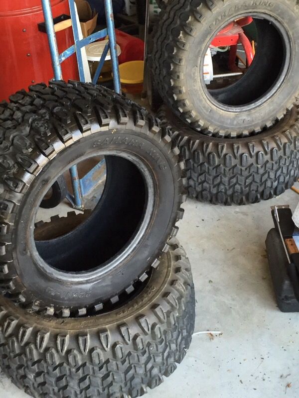 Sahara King 22x11-12 ATV or golf cart tires