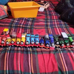Metal Thomas And Friends Trains Lot (Vintage) READ DESCRIPTION