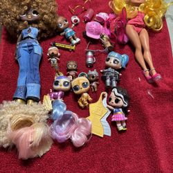 LOL dolls and accessories 