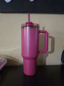 Stanley x Starbucks Pink Tumbler with Handle