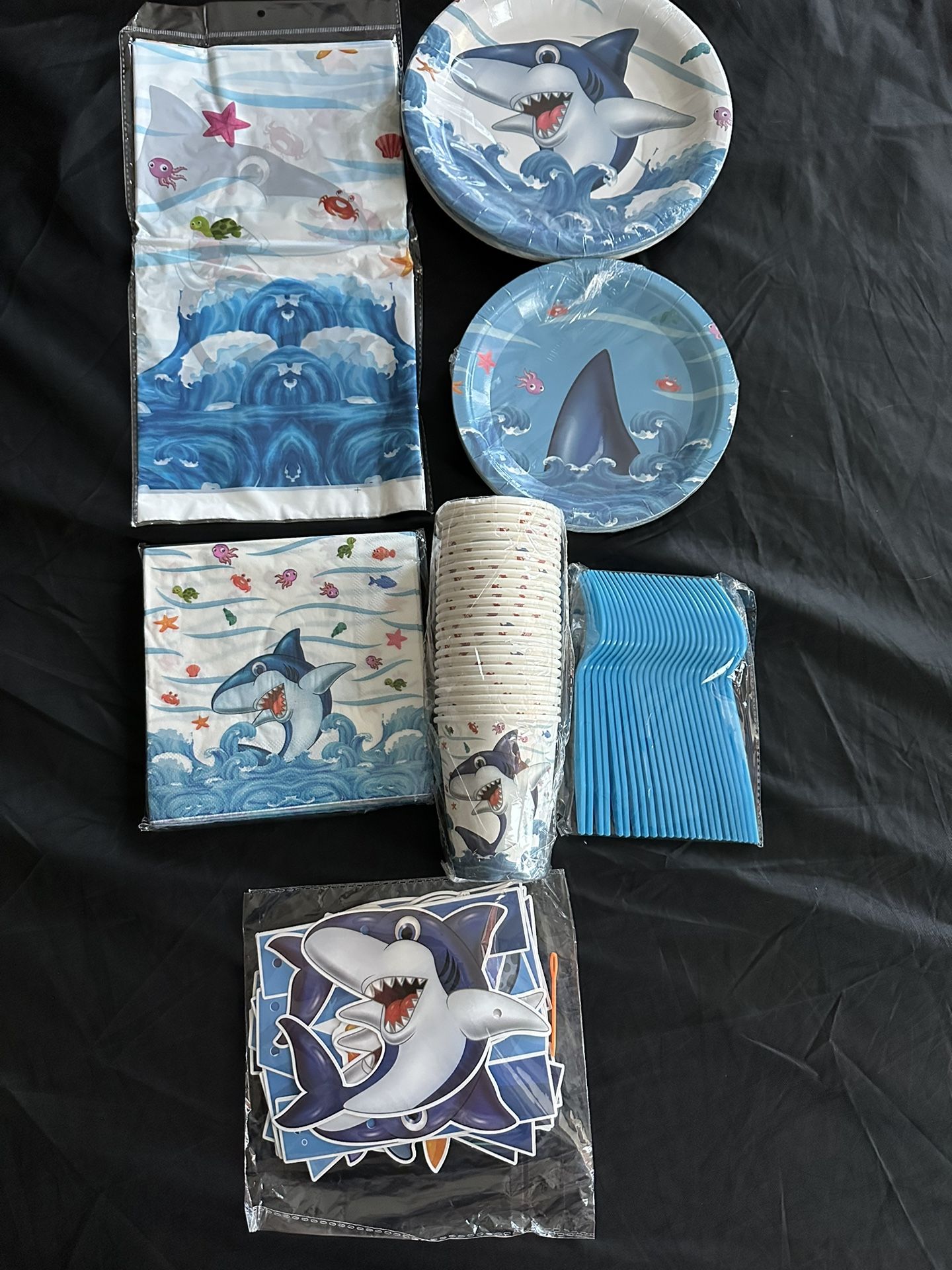Shark Birthday Party Supplies