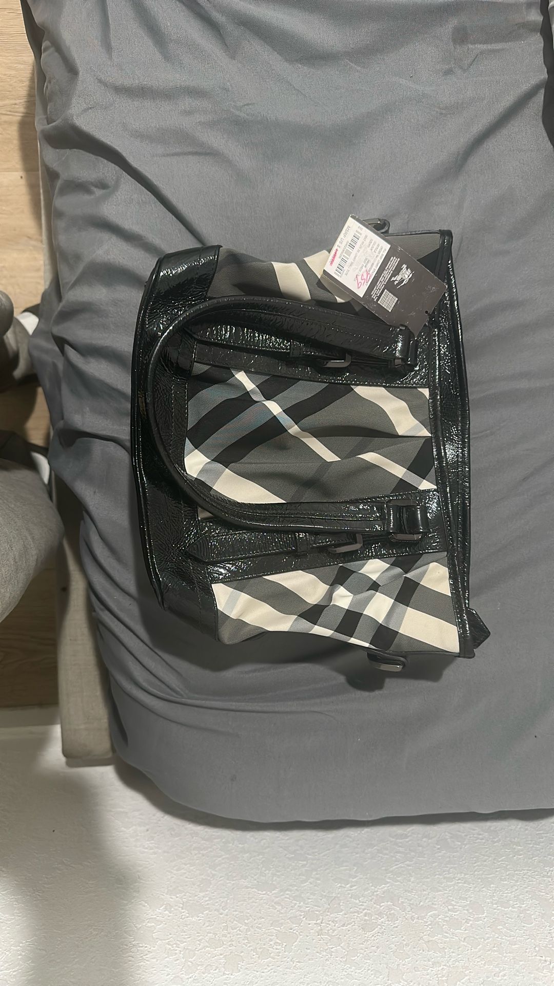 Beat Nylon Burberry Small Tote