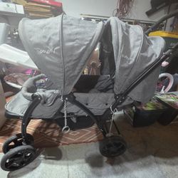 Baby Joy Double Stroller