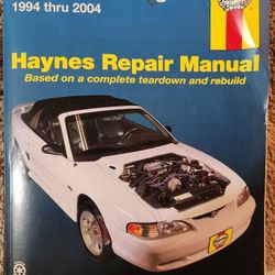 Ford Mustang Repair Manual 