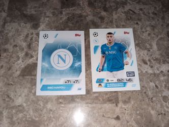 Topps UEFA Champions League SSC Napoli Cards