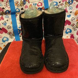 Uggs Sequins Black Size 5