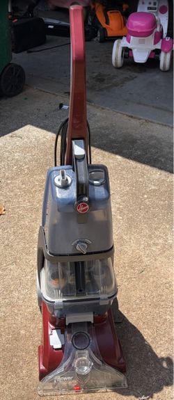Hoover PowerScrub Deluxe Carpet Cleaner + 116 oz Shampoo – $90 OBO