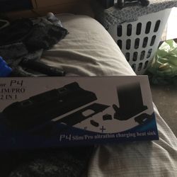 PS4 Slim/Pro 2in1 Ultrathin Charging Heat Sink