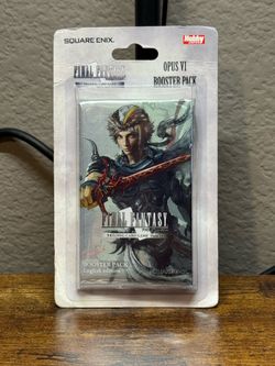 Final Fantasy Trading Card Game (FFTCG) Opus VI Booster Pack blister pack