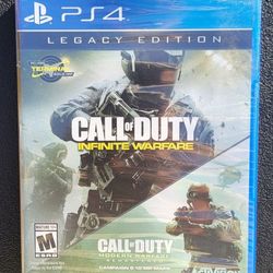 PS4 Game - Call Of Duty Infinite Warfare Legacy Edition (New, Factory Sealed)