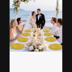 Charger Plates For Wedding/ Parties 