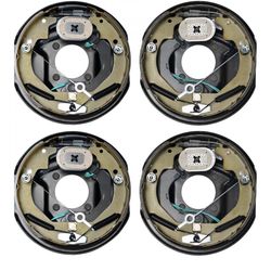 3500 lbs Axle, Electric Trailer Brake Assembly, 10" x 2-1/4", 2 Pairs