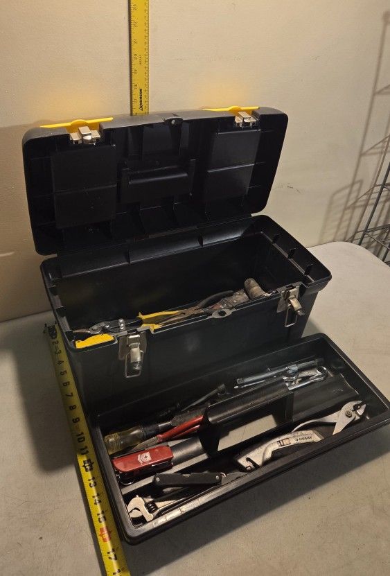Stanley Toolbox With Tools