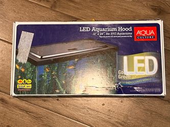 New LED aquarium hood light 12 x 24