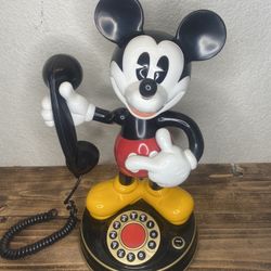 Vintage Mickey Mouse Phone 