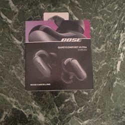 Bose Quiet Comfort Ultra Earbuds.  BRAND NEW