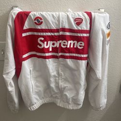 Supreme Ducati Track Jacket Red
