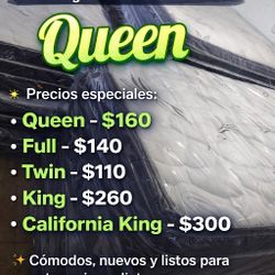 Mattres Pillow Top New 