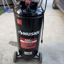 20 Gal. 200 PSI Oil Free Portable Vertical Electric Air Compressor