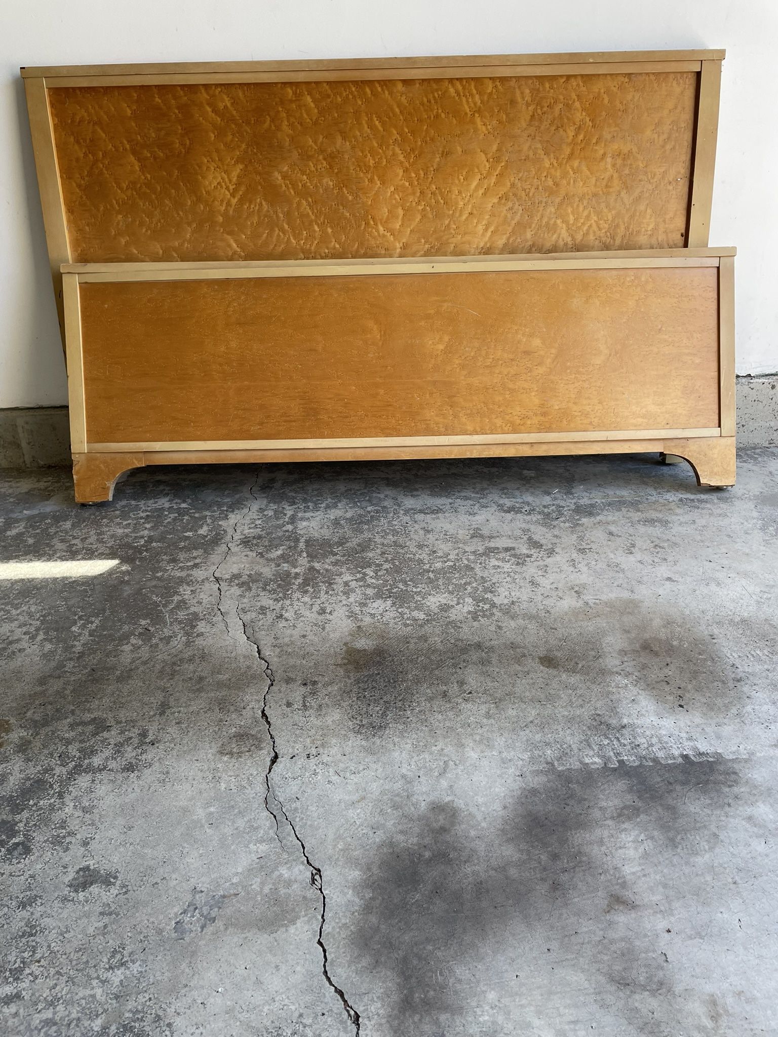 Vintage Headboard and Footboard - Full