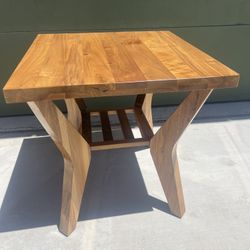 Solid Wood side table/end table/coffee table