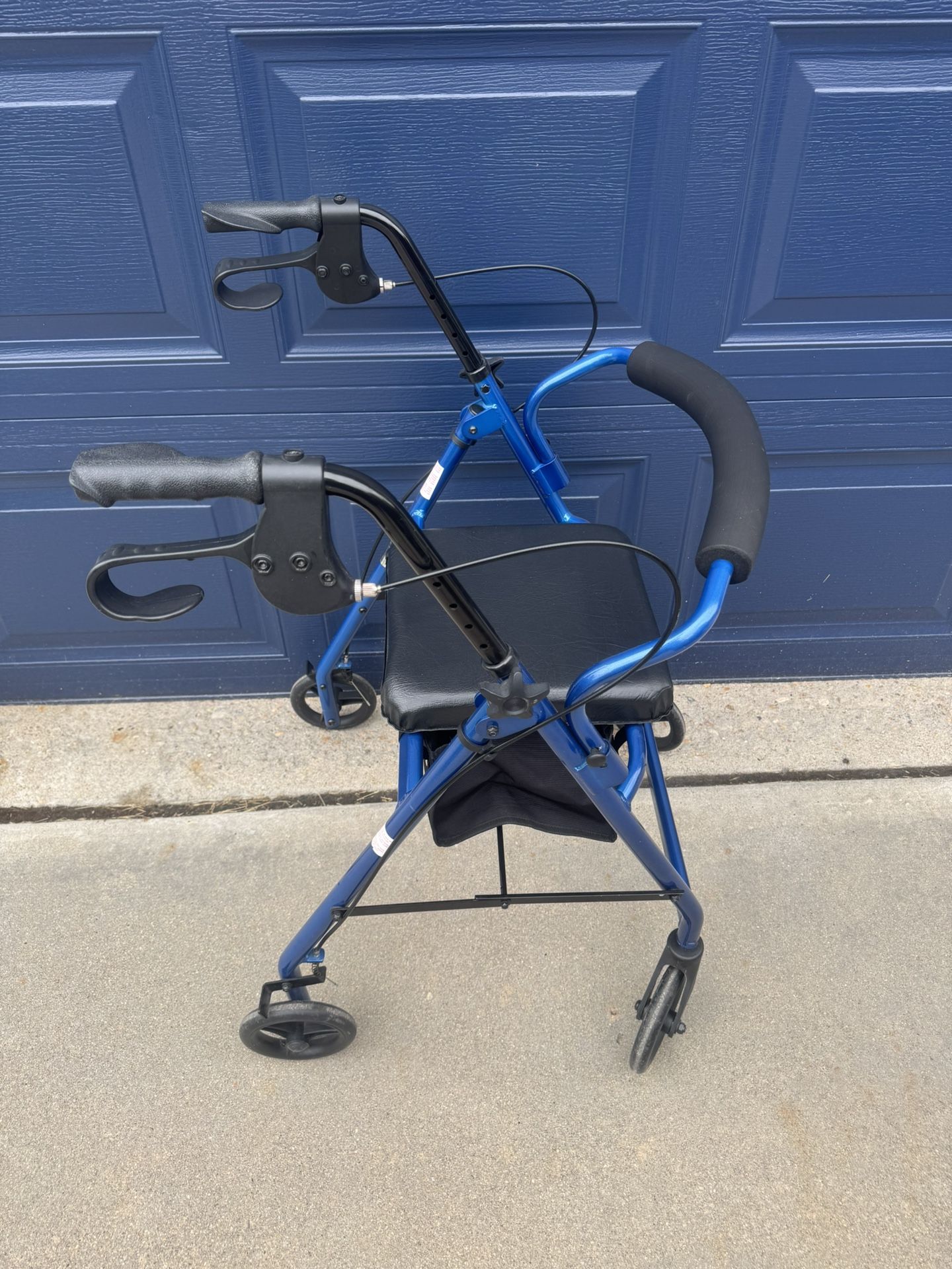 Foldable Rollator Walker & Basket.