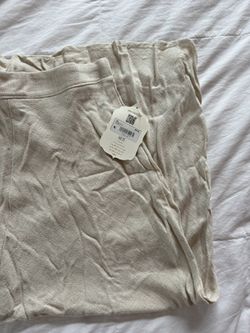 Cream Maxi shirt from Altard state, elastic waist band - size S