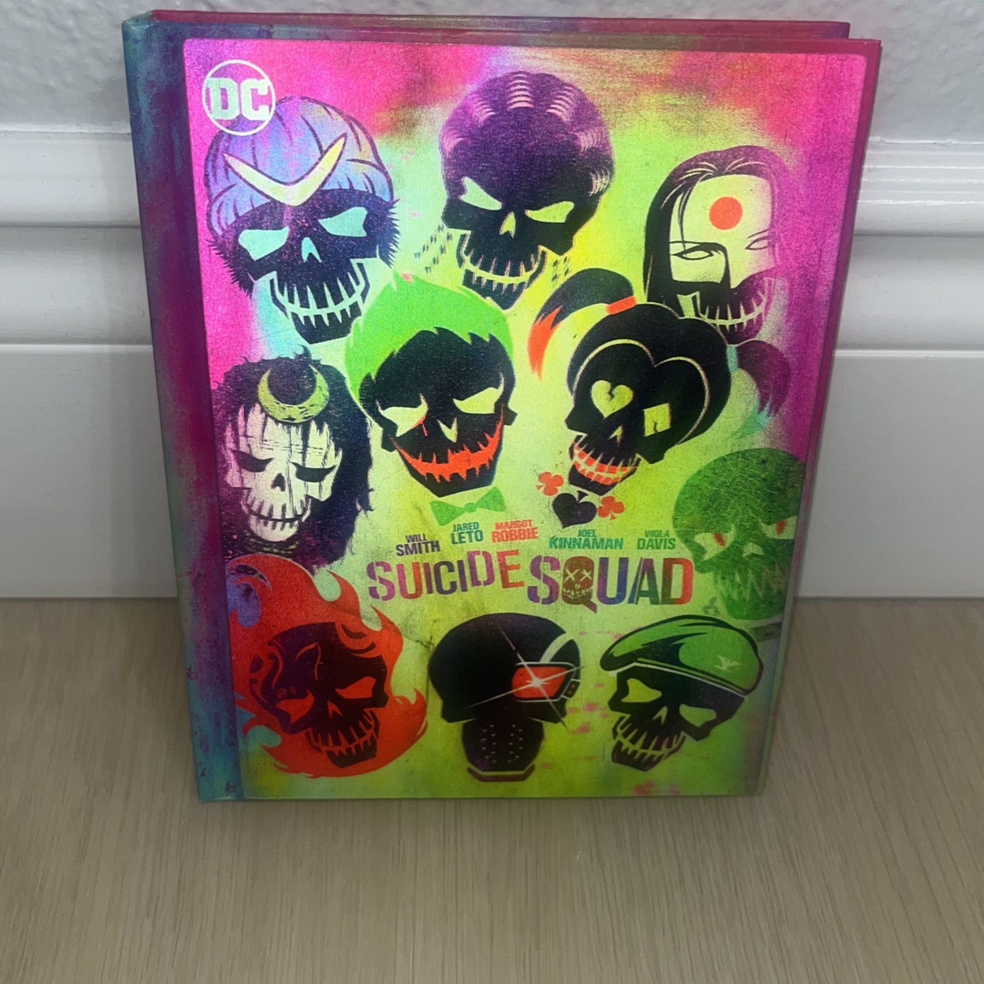 Suicide Squad Blu-ray DVD Book