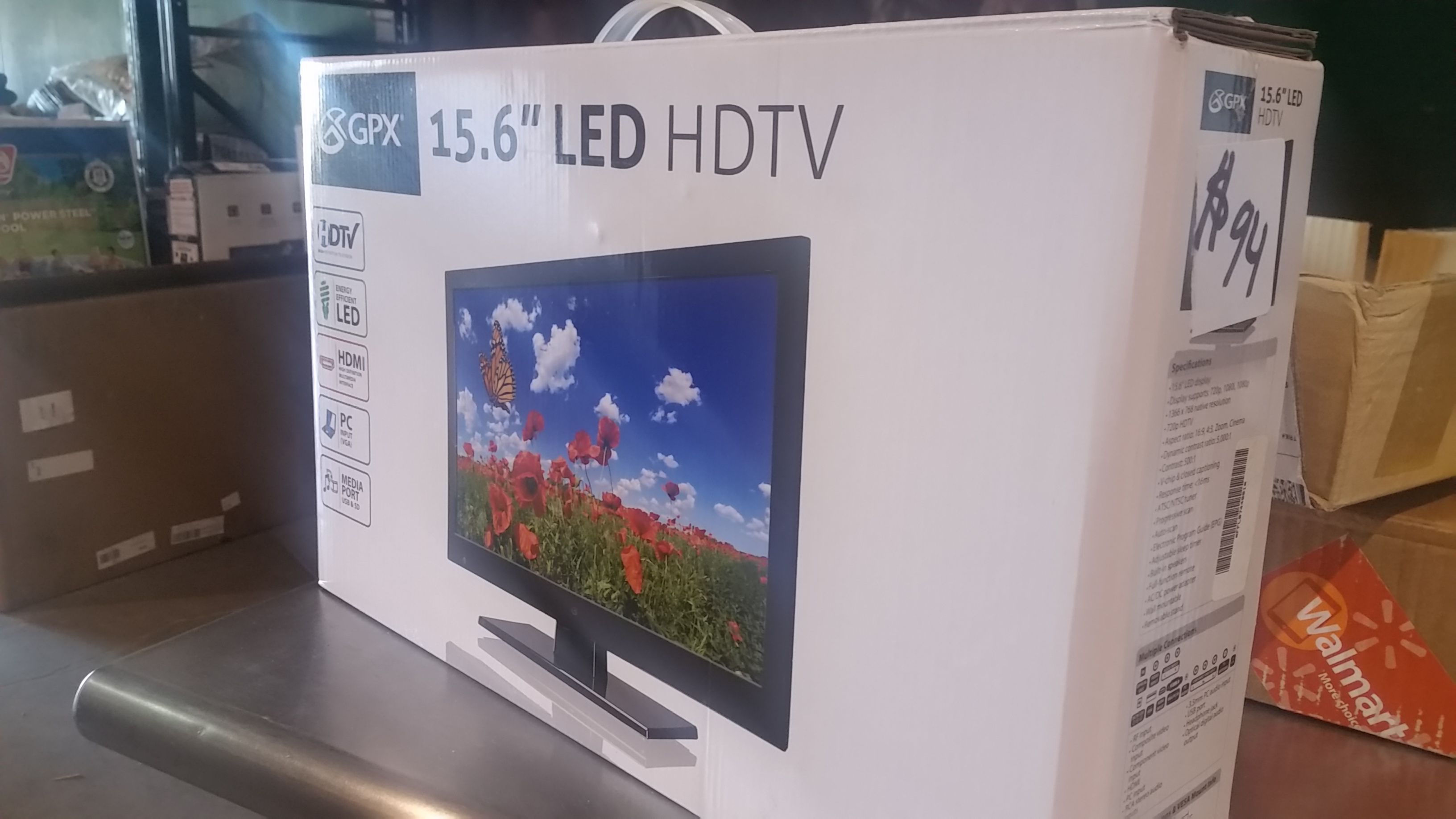Gpx new 15.6 led tv