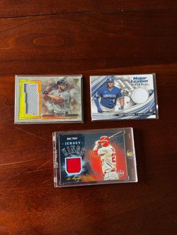 MLB Jersey Cards