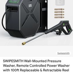 Electric Retractable Pressure Washer