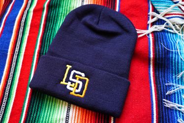 San Diego Padres, SD, LSD Embroidered Beanie Hat
