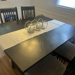 Dining Table With Six Chairs