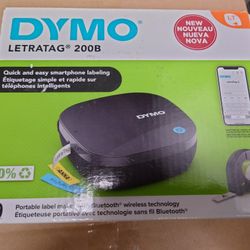 DYMO LetraTag 200B Portable Thermal Bluetooth Label Maker, 1.77 x 4.72 x 4.72
