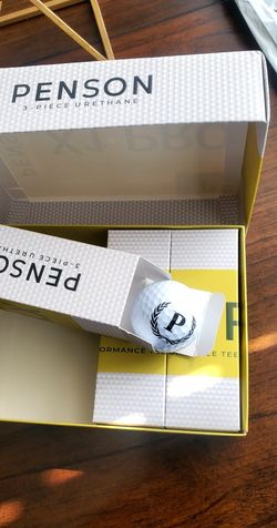 Brand New Personalized Golf Balls "P"