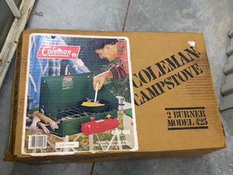 Vintage Coleman 2-Burner Camp Stove Model 425