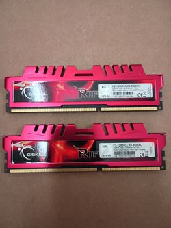8gb g skill 2x4gb ddr3 1600 mhz ram kit
