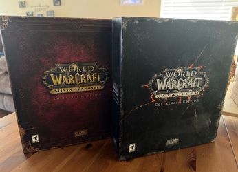 World Warcraft collector’s edition x 2
