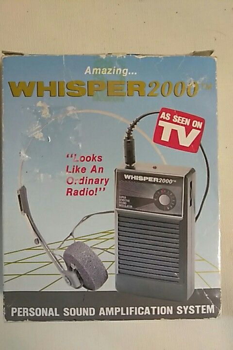 Whisper 2000 from 1989 like Brand New.